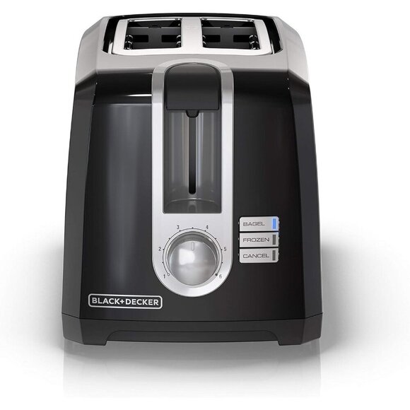 BLACK+DECKER 2-Slice Toaster CrubTray, Cancel Button - Picture 1 of 6
